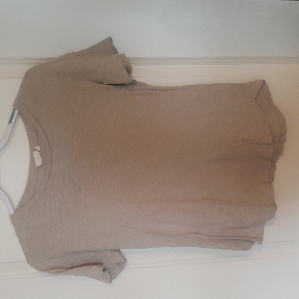White Crow Plain Tan Tee-Shirt S